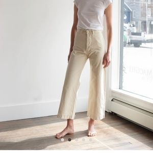 Jesse Kamm sailor pants in natural